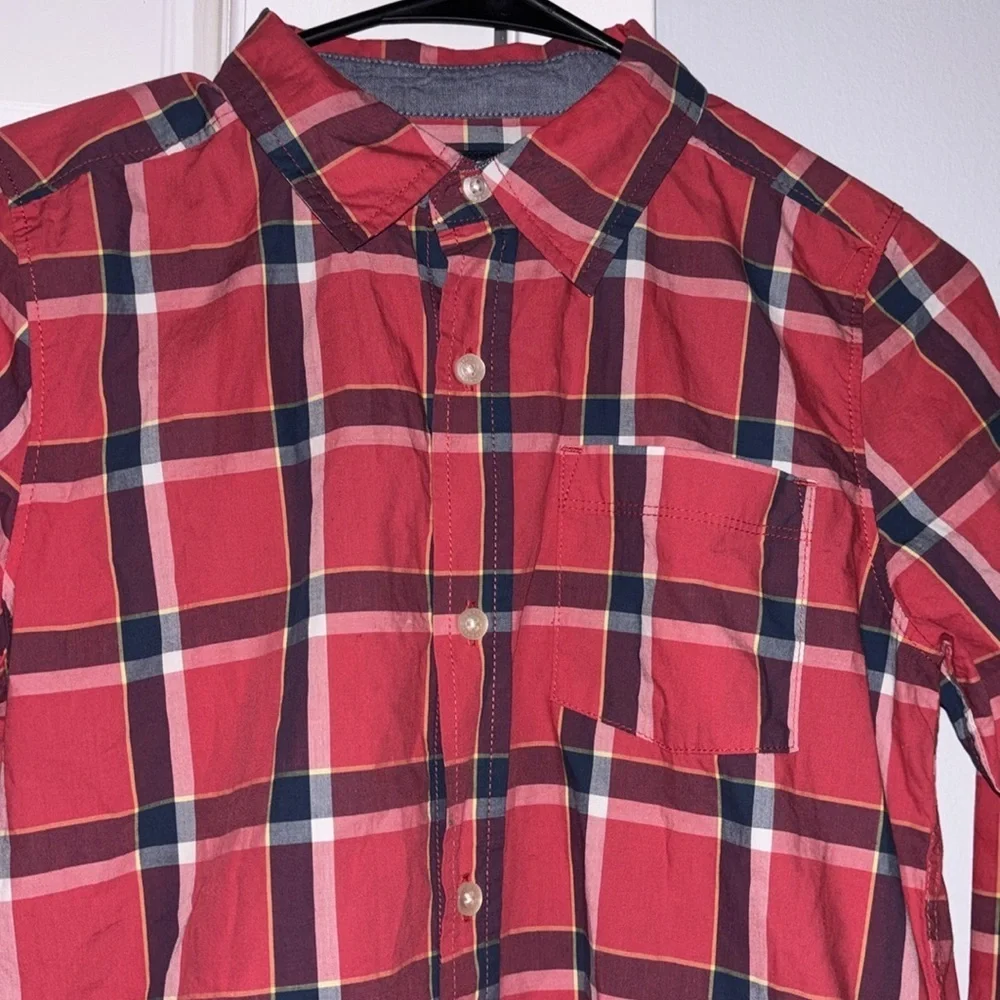 Plaid Boys button down shirt by OshKosh